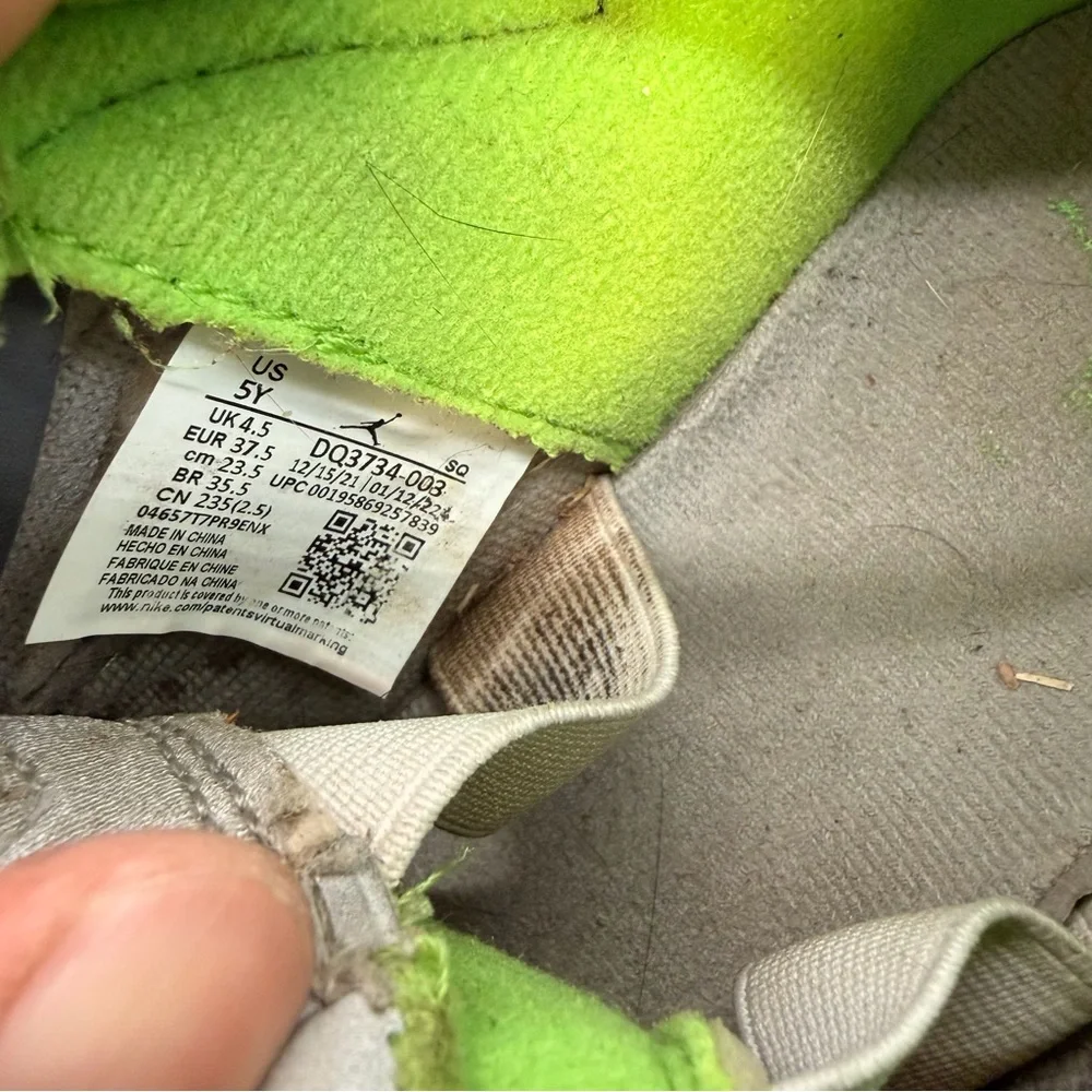 Nike Air Jordan 5 Retro SE Craft Taupe Haze Green DQ3734-003 Youth 5Y - Picture 5 of 6